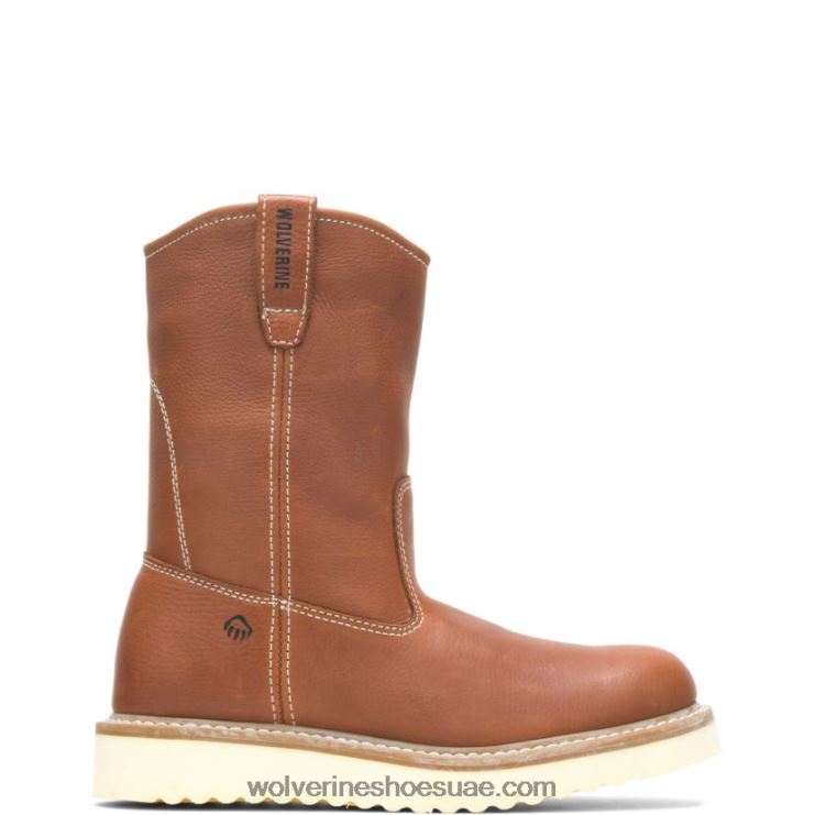 رجال 10 "التمهيد العمل ويلينغتون X000RZ165 Wolverine بني
