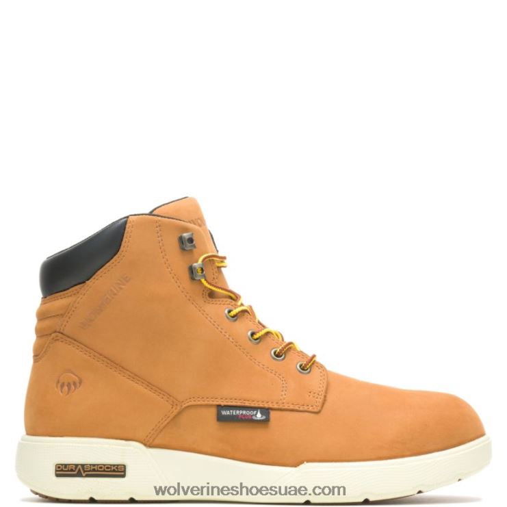 رجال كيكستارت دوراشوكس التمهيد للماء 6 بوصة X000RZ191 Wolverine قمح