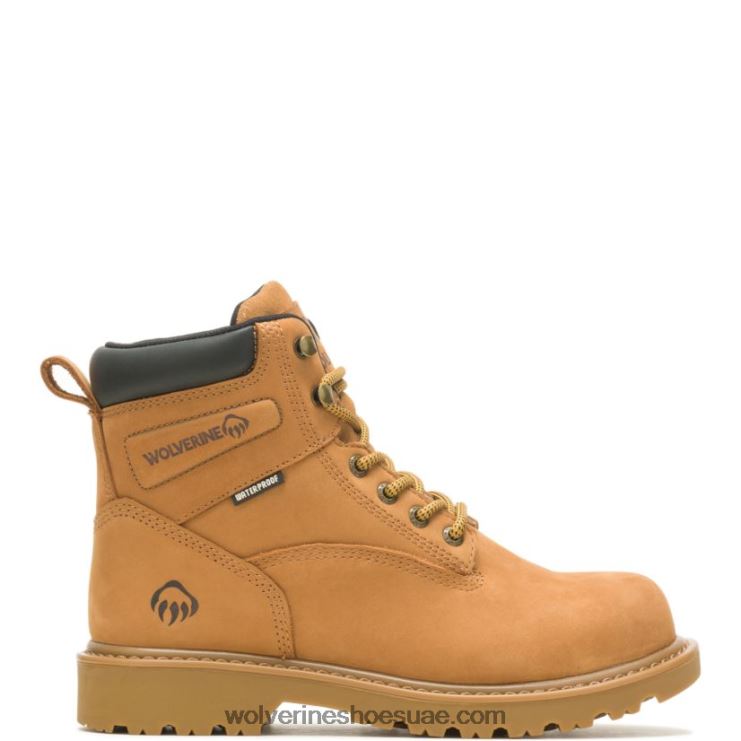 رجال حذاء عمل مصنوع من الفولاذ المقاوم للصدأ مقاس 6 بوصات X000RZ55 Wolverine قمح