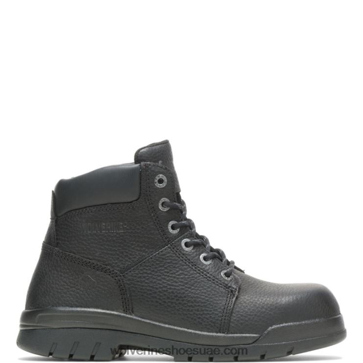 رجال ماركيت الصلب اصبع القدم 6 "التمهيد العمل X000RZ84 Wolverine أسود