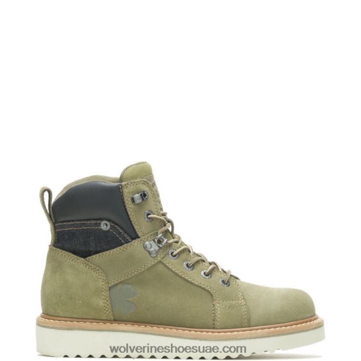 رجال عامل العلامة التجارية محظوظ X000RZ160 Wolverine زيتون محترق