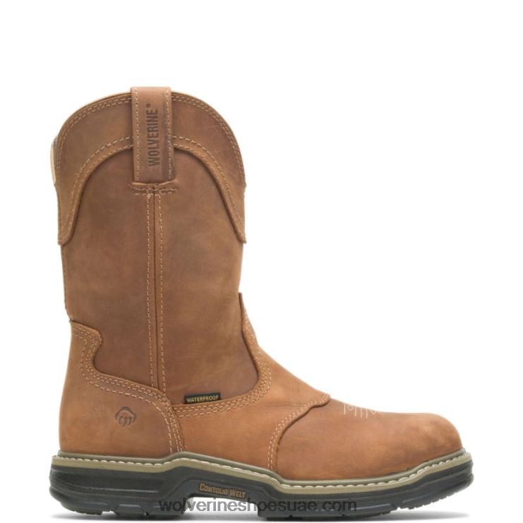 رجال النشيد الغربي التمهيد العمل ويلينغتون X000RZ192 Wolverine بني