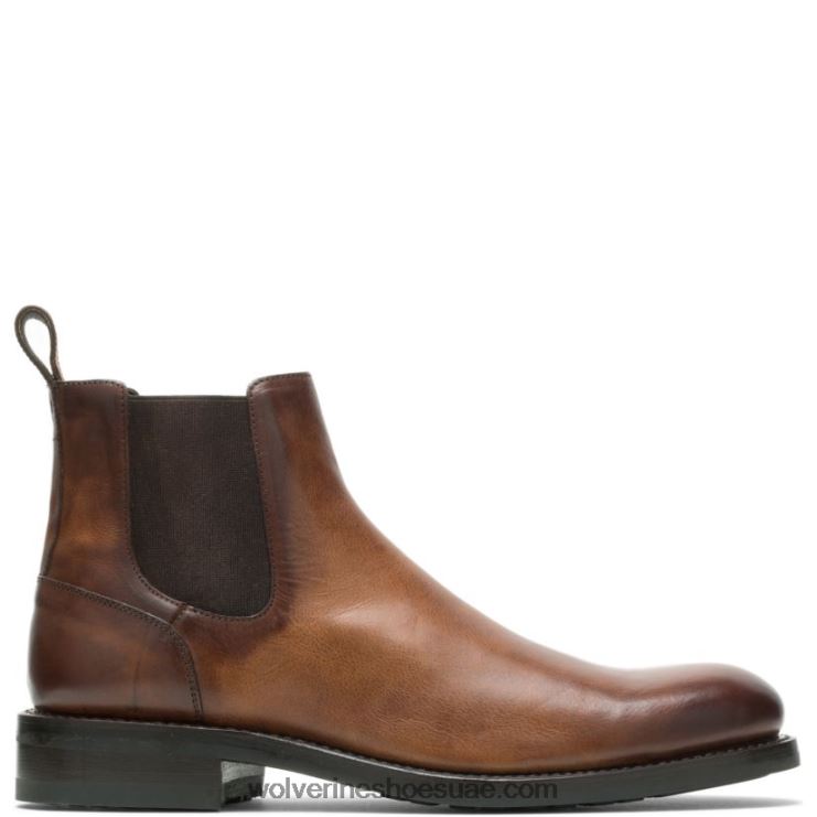 رجال blvd تشيلسي التمهيد X000RZ203 Wolverine تان