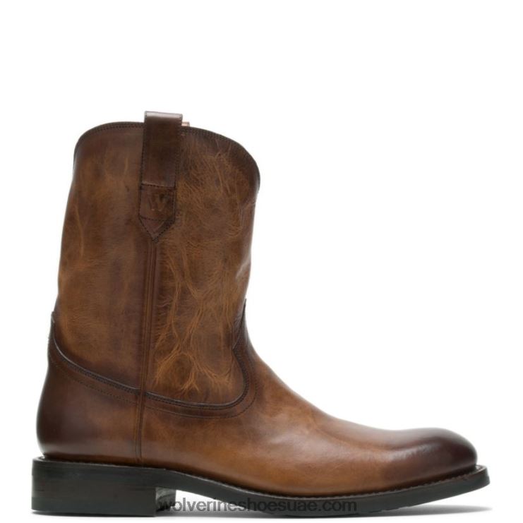 رجال blvd سحب على الحذاء X000RZ221 Wolverine تان