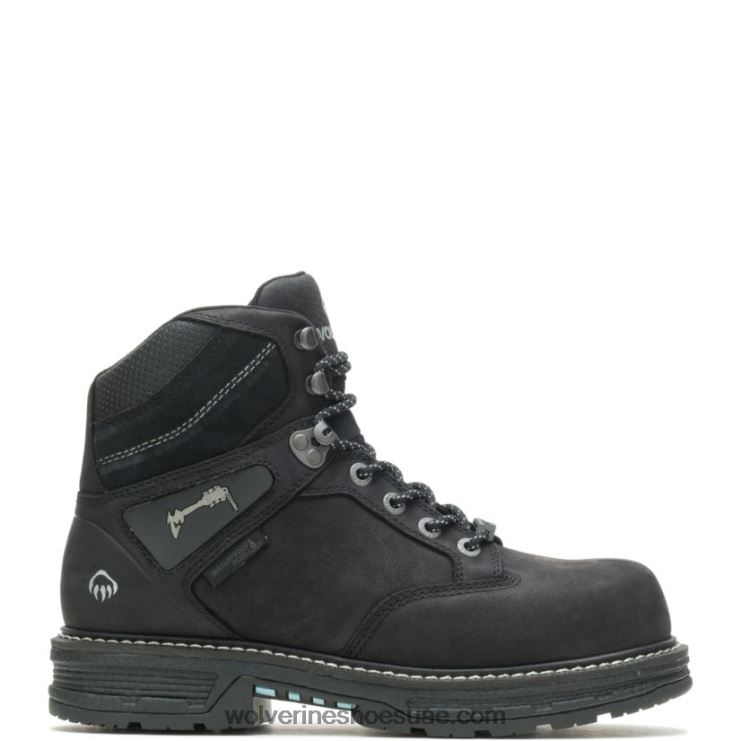 رجال مجموعة علماء ميتاليكا hellcat ultraspring carbonmax 6 حذاء عمل X000RZ5 Wolverine أسود