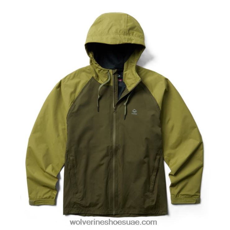 رجال سترة المطر i-90 X000RZ301 Wolverine الطحلب الأخضر
